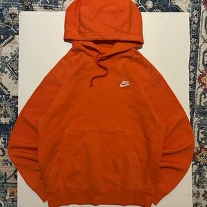 Nike Men's Bold Orange Hoodie